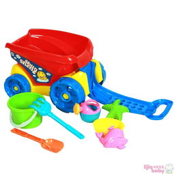 夏日沙灘樂趣 麗家寶貝順勝沙灘拉車與挖沙玩具，安全高品質(zhì)之選